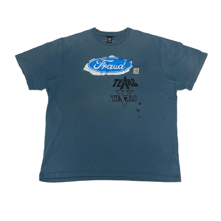 FRAUD HARTT T-SHIRT (cyan 2XL)